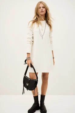 ATES vestido tipo suéter de punto