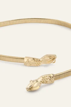 BEDUSA cinturón de punto metálico € 150 € 105
