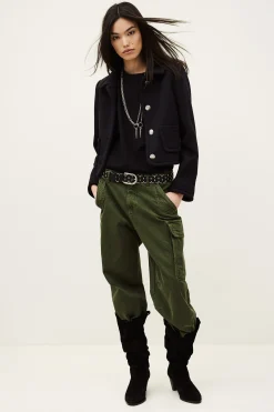 BERADITH chaqueta corta ajustada