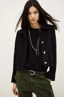 BERADITH chaqueta corta ajustada