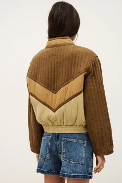 CISCA chaqueta con bolsillos asimétrica