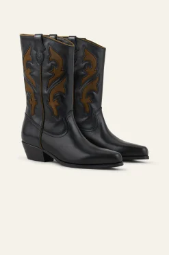 CURTIS botas santiags de cuero