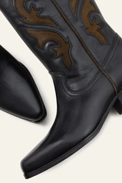 CURTIS botas santiags de cuero