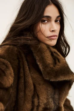 FOXY faux fur coat