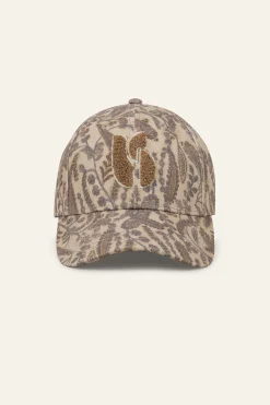 HARI gorra de algodón estampada