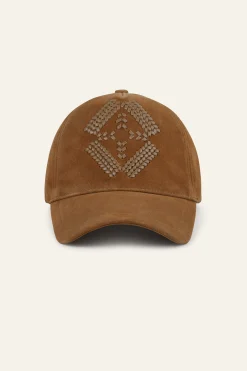 HARSHA gorra de cuero