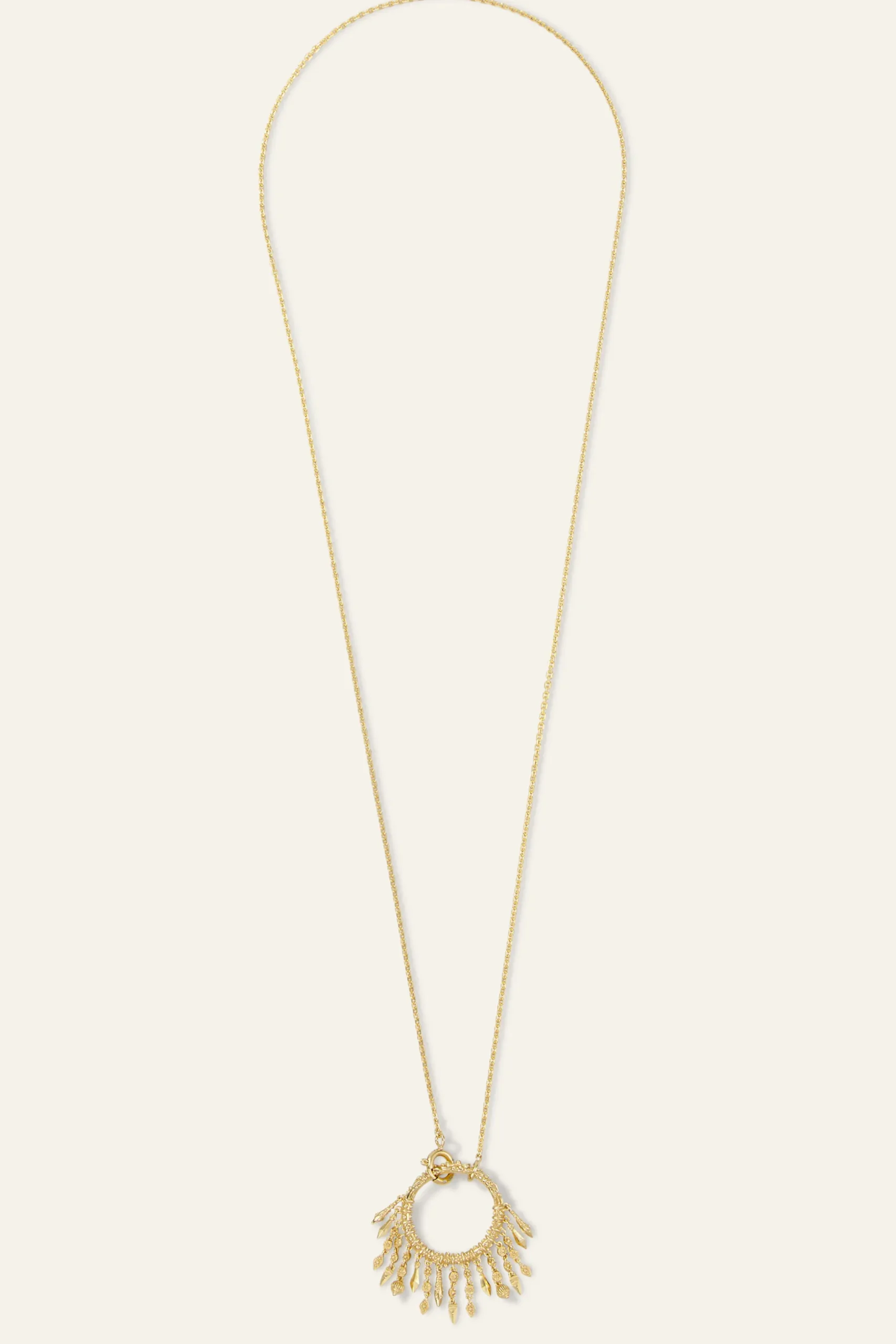LINA collar largo con aro