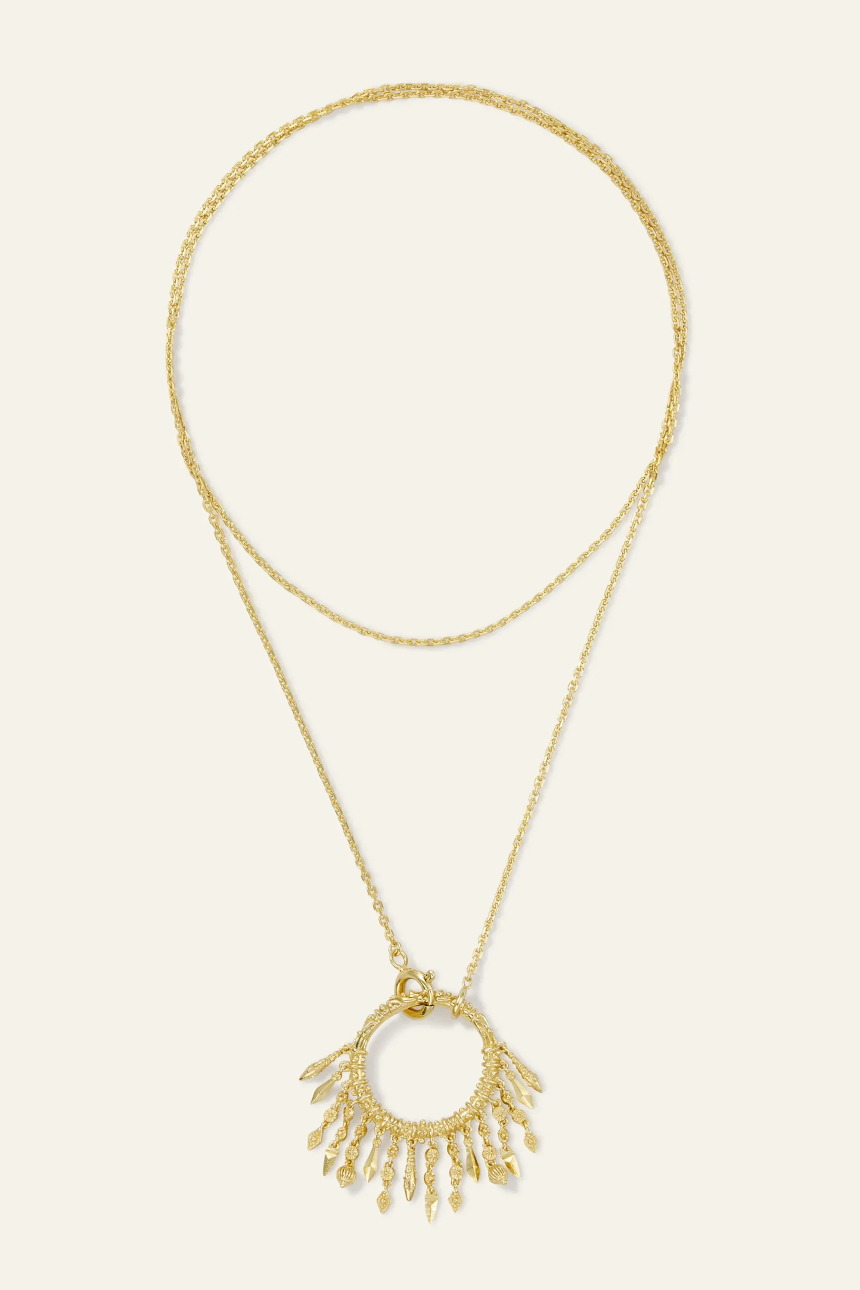 LINA collar largo con aro