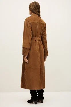MAINA trench-style coat