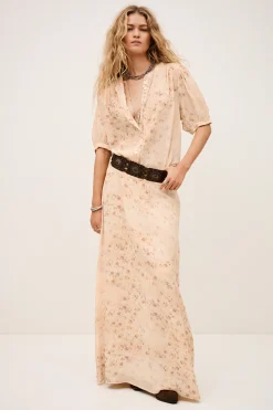 NATTALINA falda larga estampada