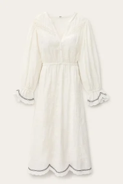 PRISCO vestido midi de jacquard