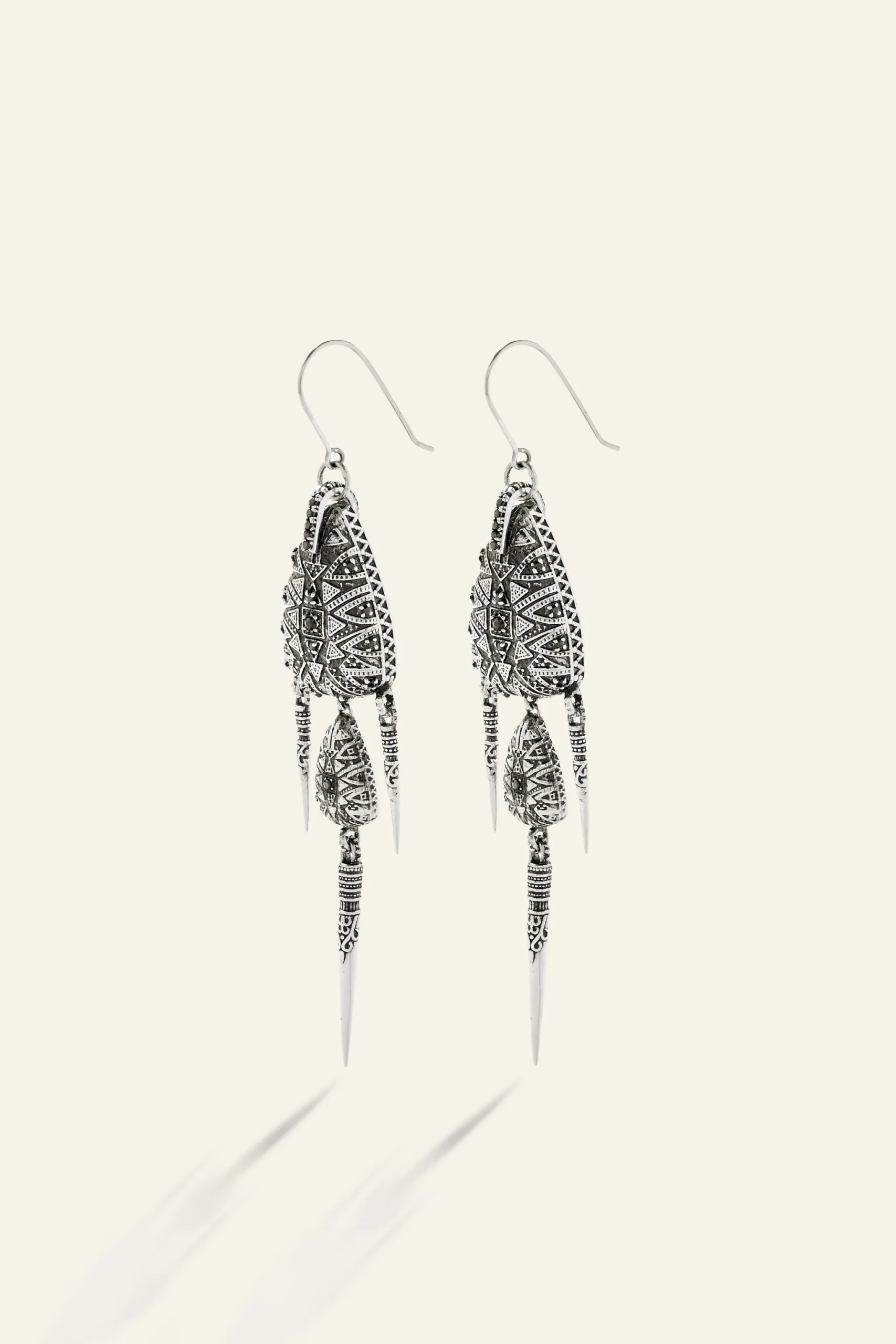 SAVY pendientes de plata