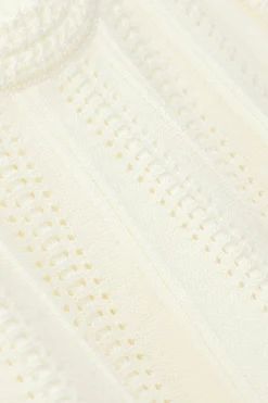 SERRES openwork knit tank top